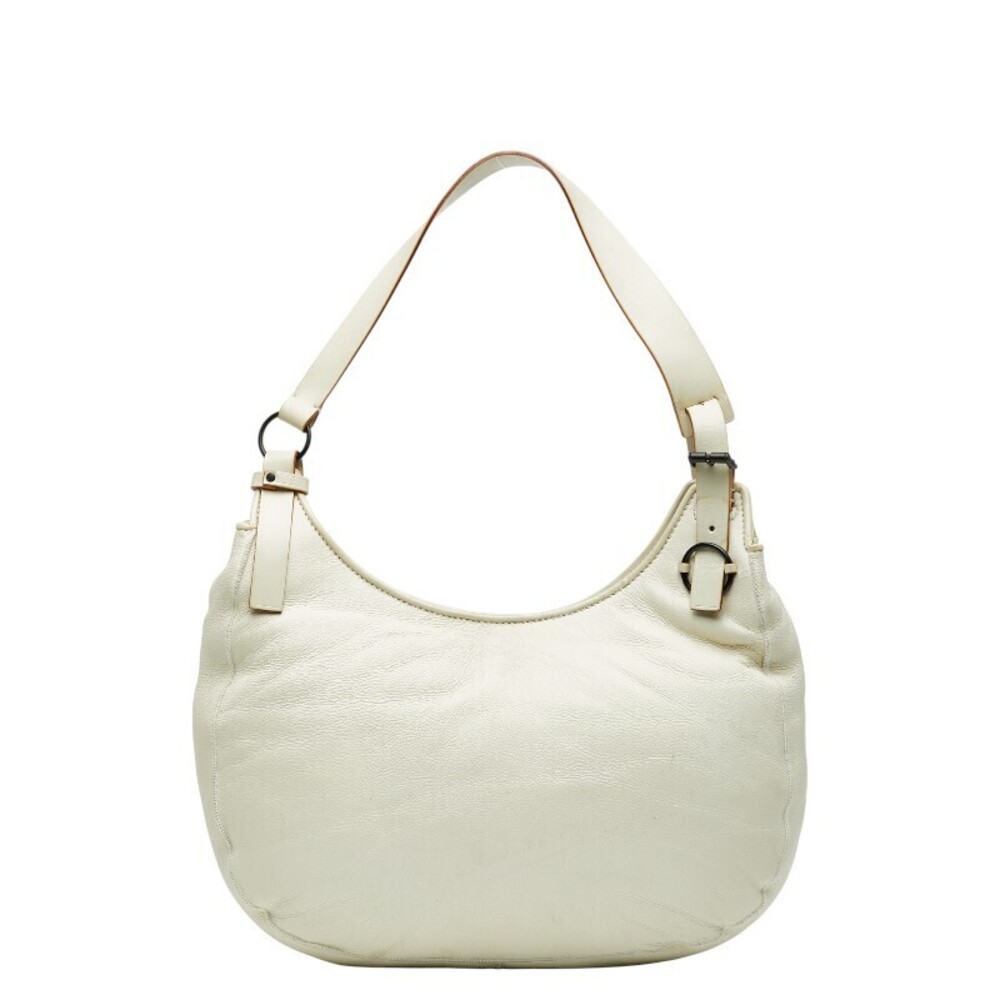 Gucci Hobo Bag Ivory White Leather